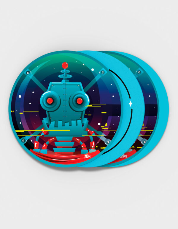 Portavasos Robotronic