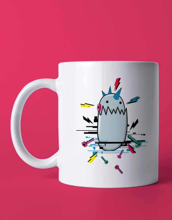 Taza Robot punk - Imagen 2