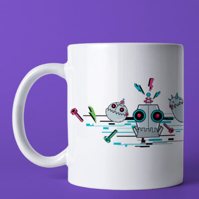 Taza Robots línea